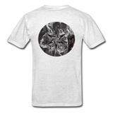 DEATH STAR T-SHART 2 - light heather gray