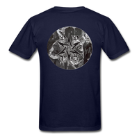 DEATH STAR T-SHART 2 - navy