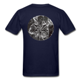 DEATH STAR T-SHART 2 - navy